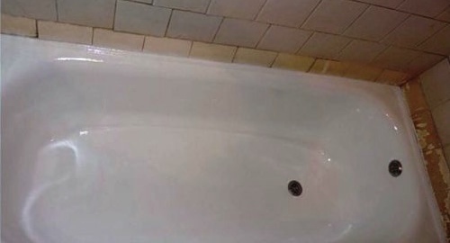 Реставрация ванны жидким акрилом | Тихвин